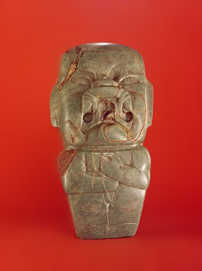 The Kunz Axe, Olmec, possibly from Oaxaca, Mexico by Pre Columbian